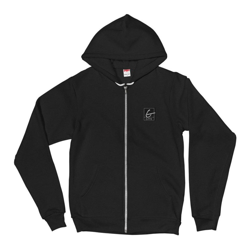 Zip and Double Cup Hoody